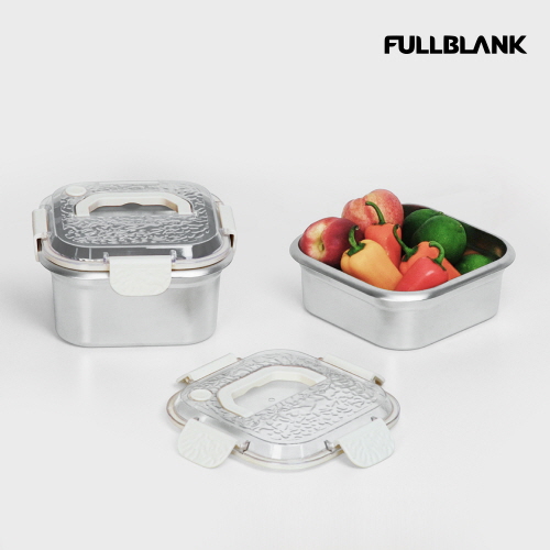 FULLBLANK  멀티킵 스텐밀폐용기  2종세트