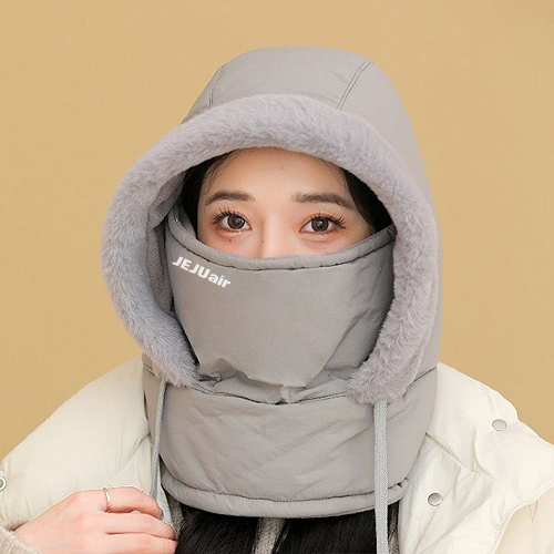 에스키모 후드 바라클라바 방한 동계모자 H409