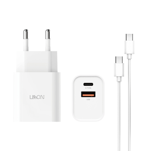LAAON 2포트 45W PD초고속 GaN 충전기 케이블 포함 ITB-GaN45W