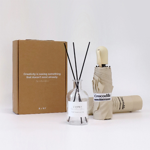 레스쁘리 고급 세트 A (크로커다일 전자동 우산+디퓨저150ml)