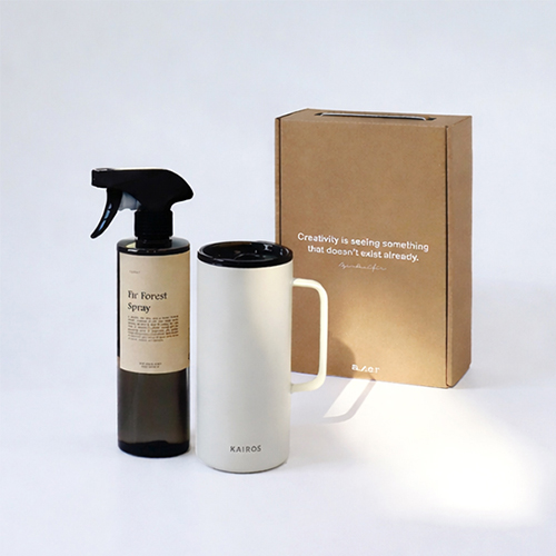 레스쁘리 고급 텀블러세트 DD (브루스텐컵 591ml+포레스트 스프레이 500ml)