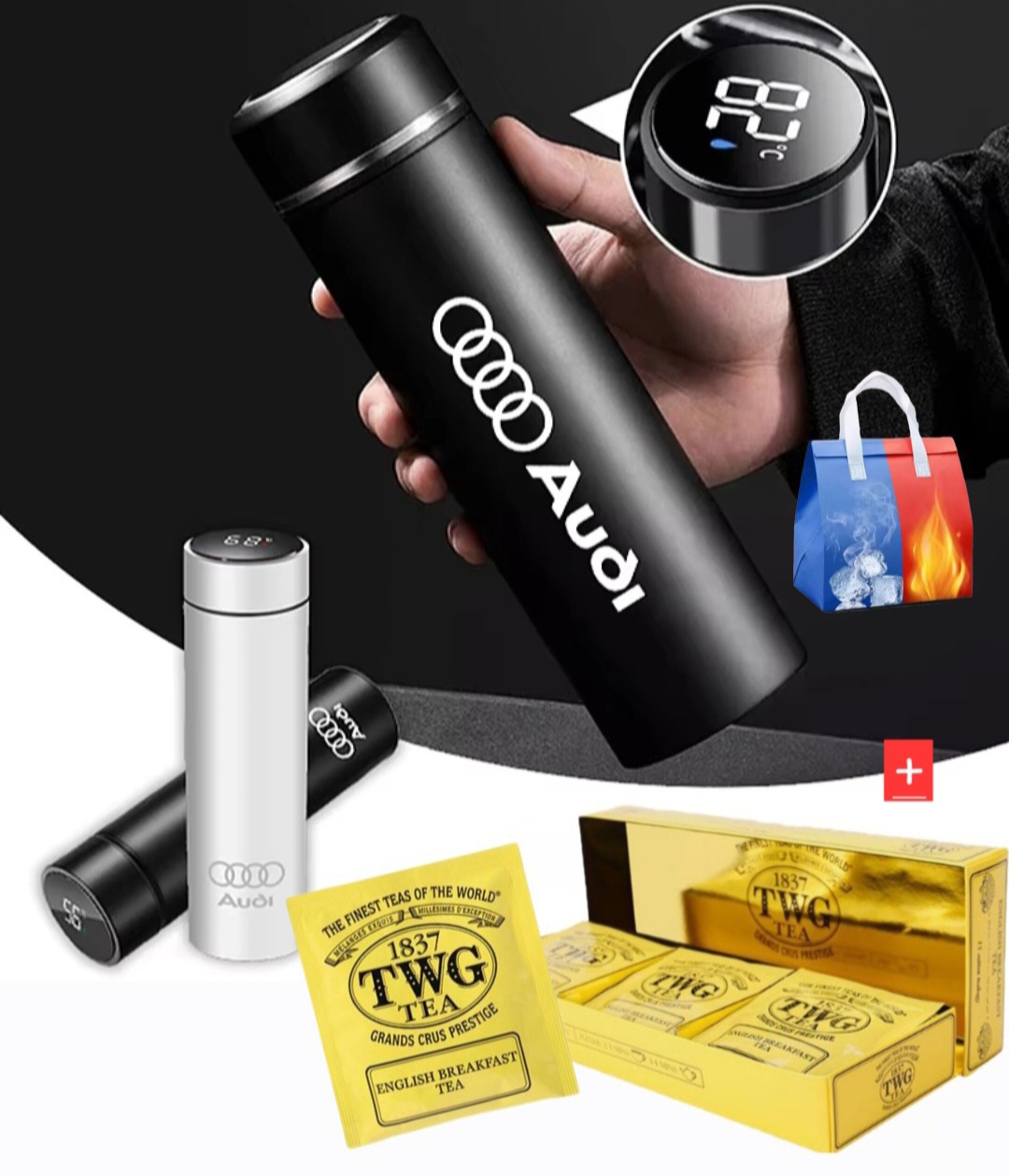 TWG 15P+녹차망 온도 텀블러 500ml 선물세트