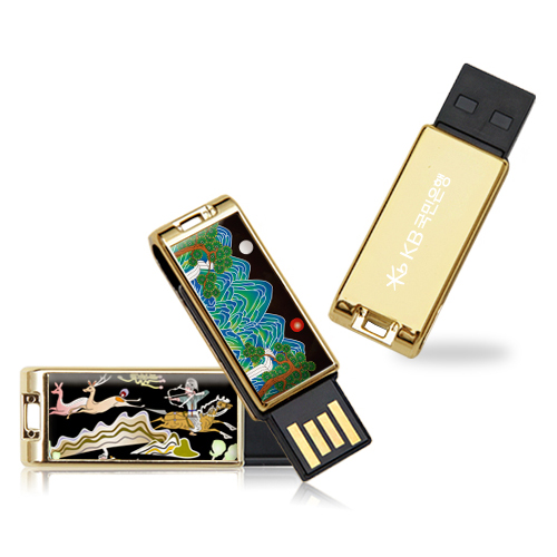 아리랑 로트 자개 USB메모리 8GB