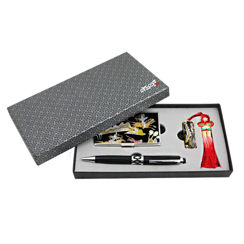 아리랑 페리자개 시즌2 C-Type OTG USB+명함케이스+자개볼펜 SET 64GB