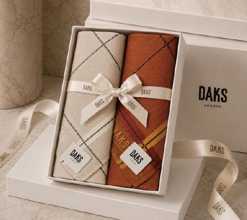 DAKS 닥스 손수건 2p세트