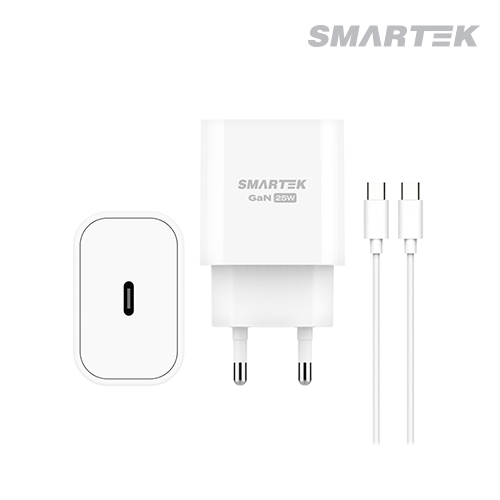 스마텍 STQC-N25G CT 25W PD 초고속 GaN 미니 충전기