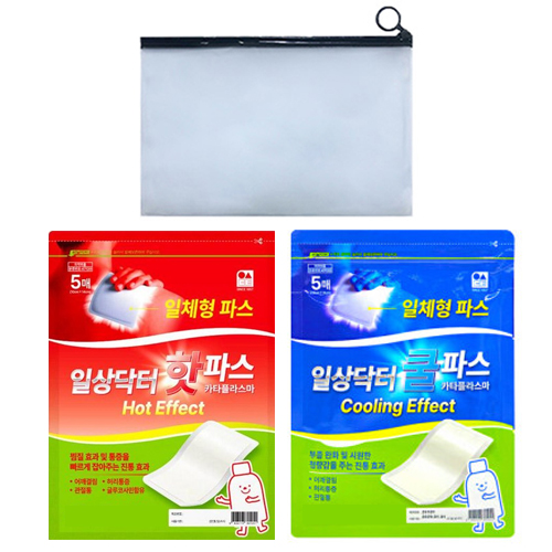 일상닥터 일체형파스 2P세트 핫파스 쿨파스