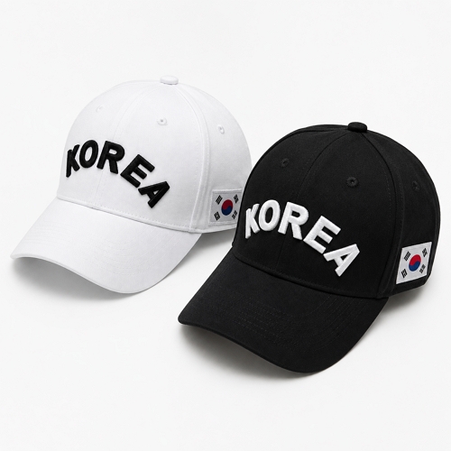 코리아 자수모자