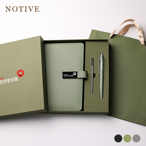 NOTIVE MAGNET A5 노트 볼펜 세트 쇼핑백무료제공