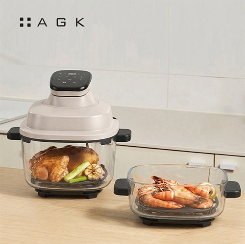 AGK 룩킹 글라스 에어프라이어