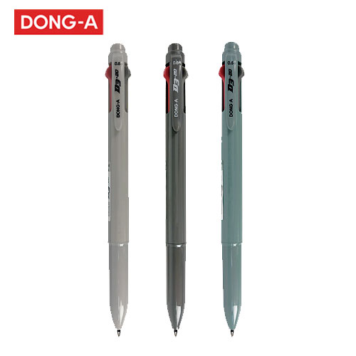 동아 D320 빈티지 3색 볼펜 0.5mm