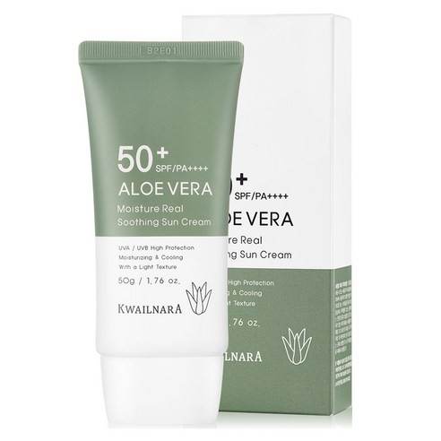 과일나라 알로에베라 모이스처 리얼 수딩 선크림 SPF50/ 썬크림