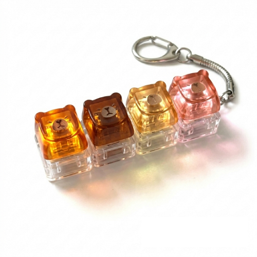 큐티등장 카피바라 LED 4구 키링 P2657