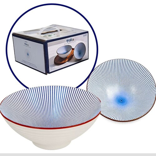 도자기 우동그릇 선물세트 2종 (지름205x높이83mm x2개)