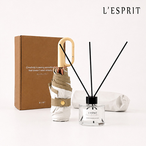레스쁘리 고급 디퓨저세트 A (디퓨저 BASIC 120ml+비너그립 우양산)