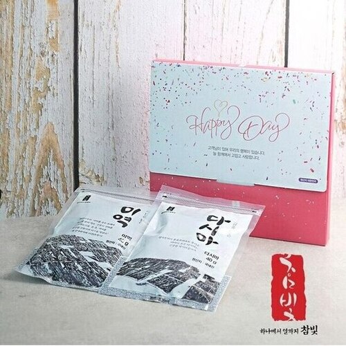 미역40g 다시마40g 선물세트 2종세트 // 국산