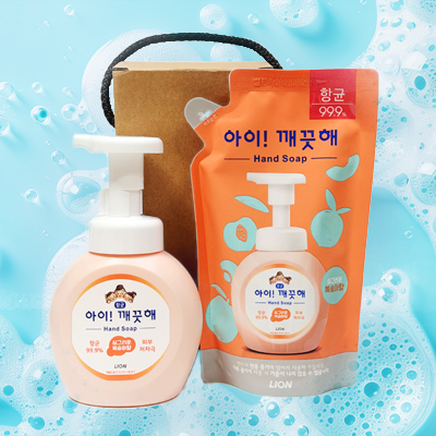 마하 크라프트 아이깨끗해+리필세트 2종  복숭아향
