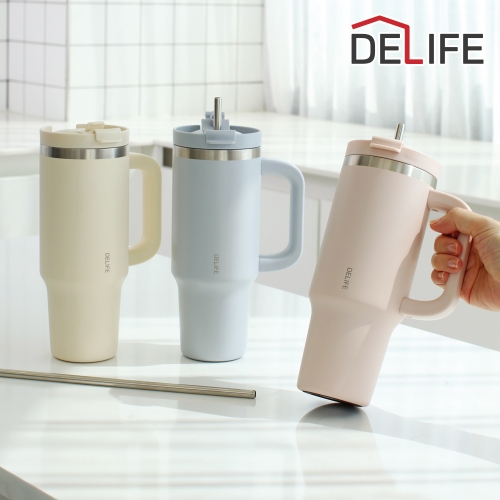 DELIFE   데일리 핏 스테인리스 스틸 텀블러 900ml