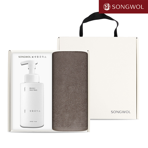 송월 핸드워시 기프트세트 21 (노블레스150g 1P + 생활공작소500ml 1P)