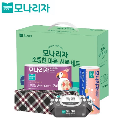 [모나리자]소중한마음 미니 생필품 4종 종합선물세트
