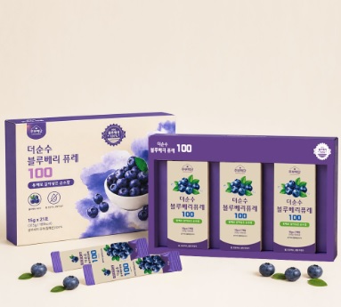 주부백단 더순수 블루베리 퓨레