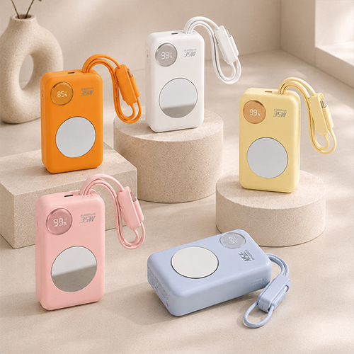미러픽 울트라 35W 거울형 미니 보조배터리 20000mAh