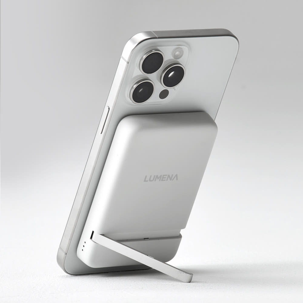 RU-14 루메나 5000mAh Qi2 맥세이프 15W 무선충전 보조배터리 Q5