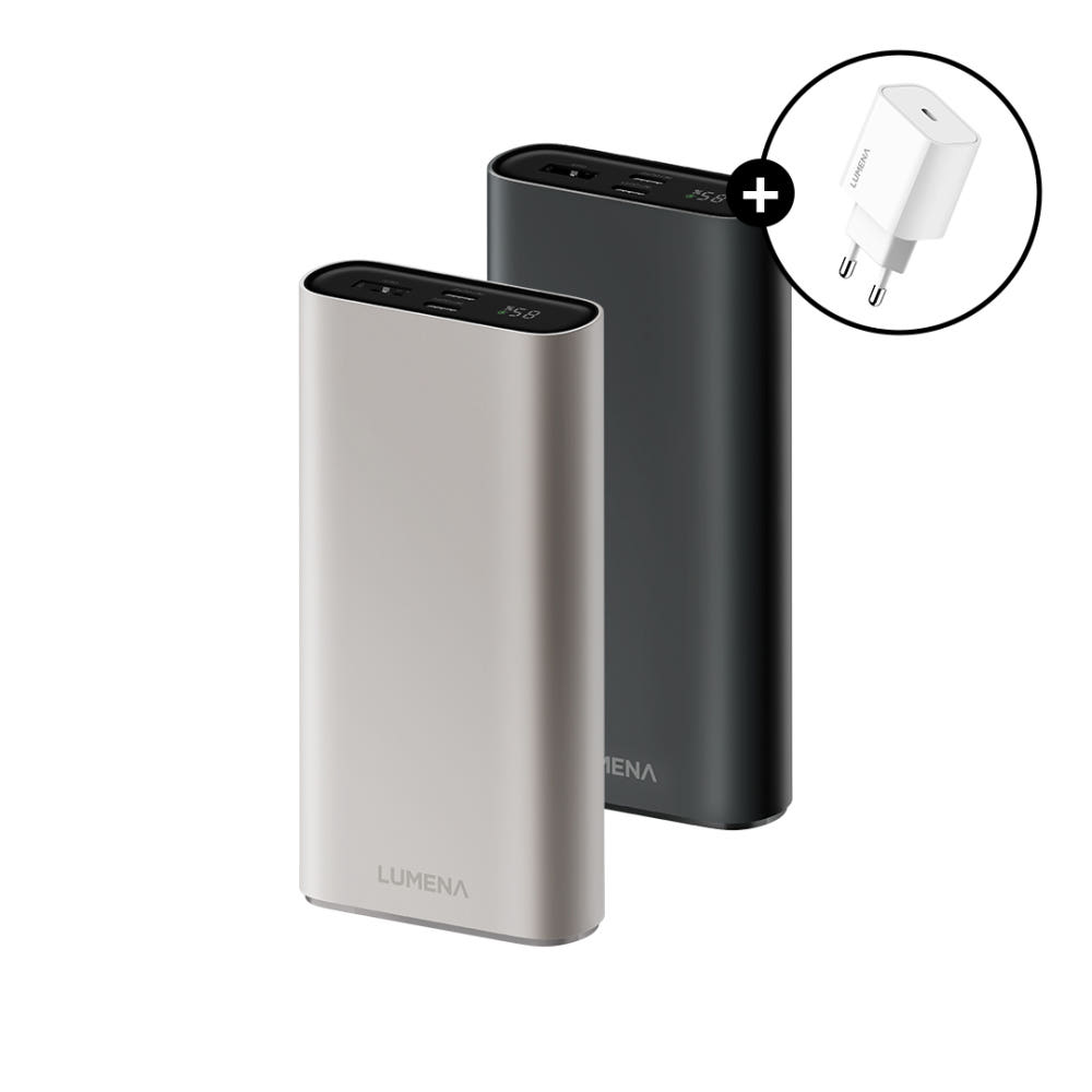 RU-16 루메나 40W 초고속 20000mAh 고속충전 보조배터리 PQ20