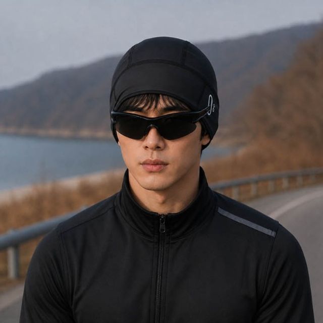 스포츠 비니 통풍 잘되는 매쉬 러닝 라이딩 모자