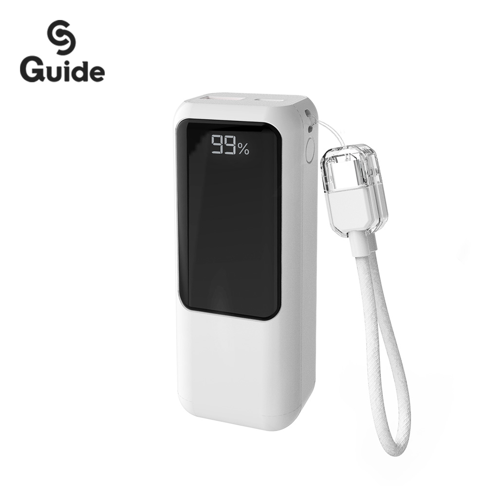가이드 LED 고속 22.5W 리얼미니  보조배터리 10000mAh