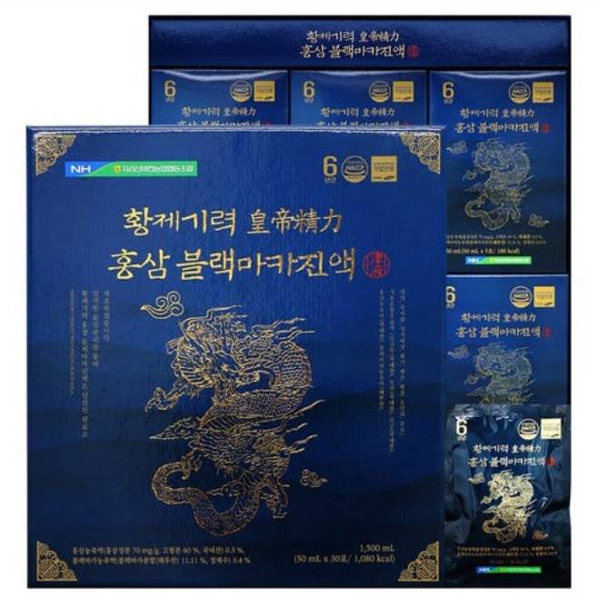 지리산마천농협 황제기력 홍삼 블랙마카진액 50ml x 30포