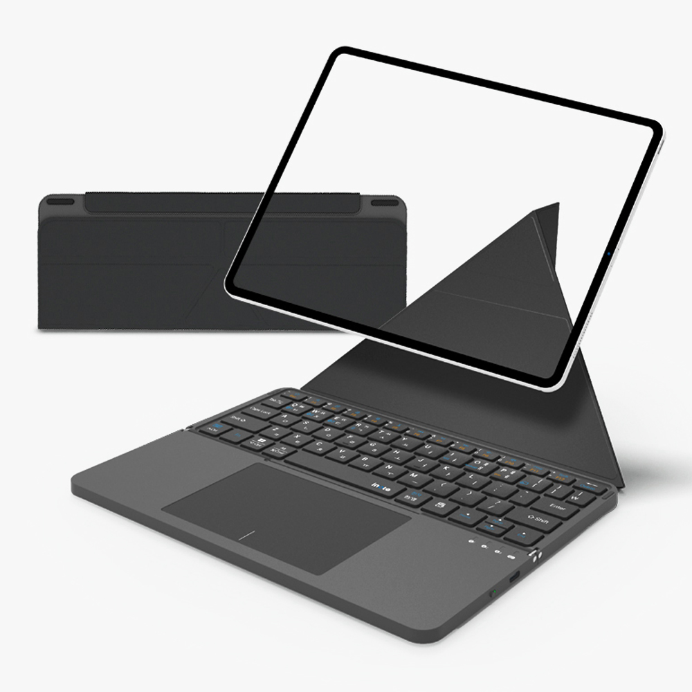 아이노트 터치패드 접이식 휴대용 블루투스 키보드 XK808B