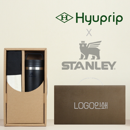 스탠리 카페투고 트래블 머그 473ml +협립 투톤에코백 세트