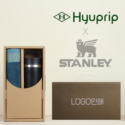 스탠리 카페투고 트래블 머그 473ml +마제스티 뱀부 200 모노타월 세트