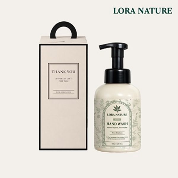 로라 비건 핸드워시 손세정제 거품형 500ml 몬타나향 1P
