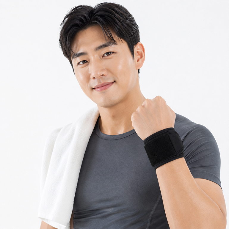 천연 라텍스 손목보호대 아대 손목 아대