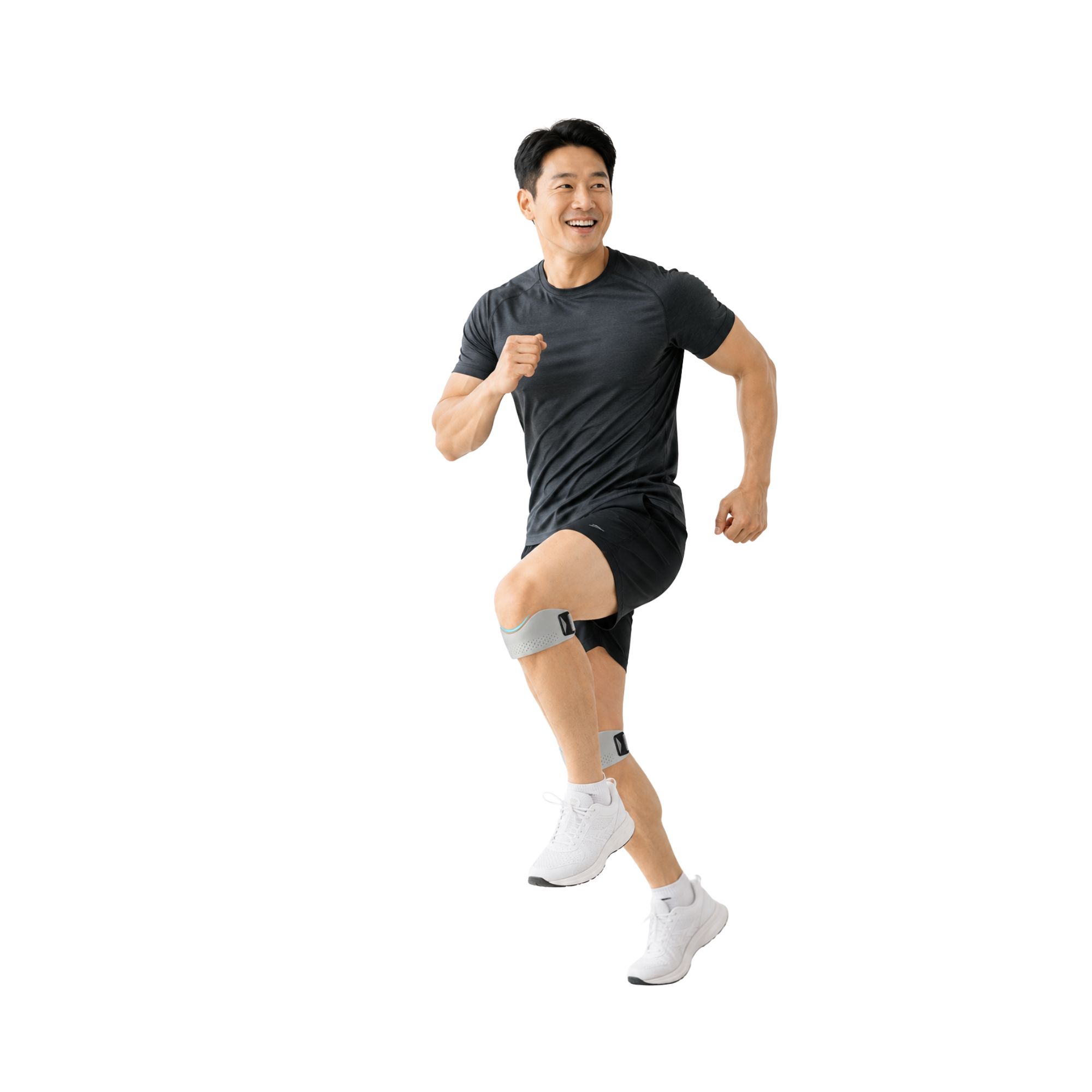 무릎보호대 슬개골밴드  실리콘 스포츠밴드  2p1세트