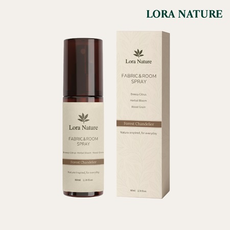 로라 비건 섬유향수 탈취제 샹들리에우디 80ml  1P