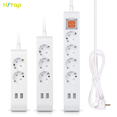 현대일렉트릭 스마트 USB 2포트 일반 멀티탭 2구~4구/1.5m~3m