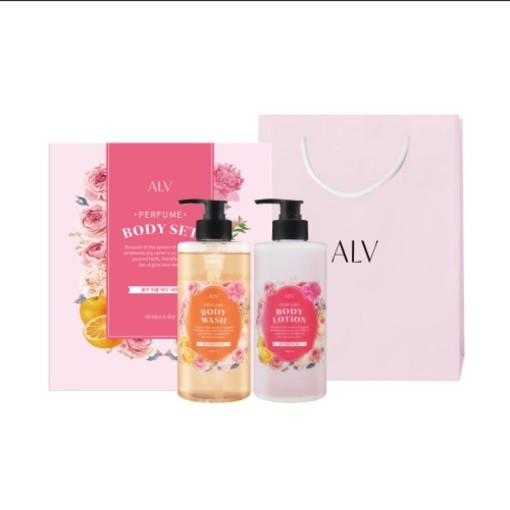 [올브] 퍼퓸 바디워시 + 퍼퓸 바디로션 400ml 2종세트(롯데백화점 판매용)