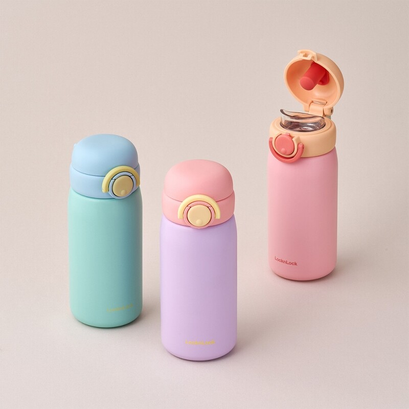 락앤락 원터치 오픈 이중잠금 프리미엄 스위치캡 텀블러 380ml