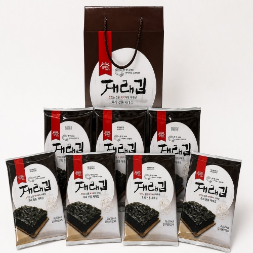 명품 재래전장김 7봉 명절선물세트