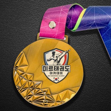 금속기성메달  아크보메달 // uv인쇄만 가능