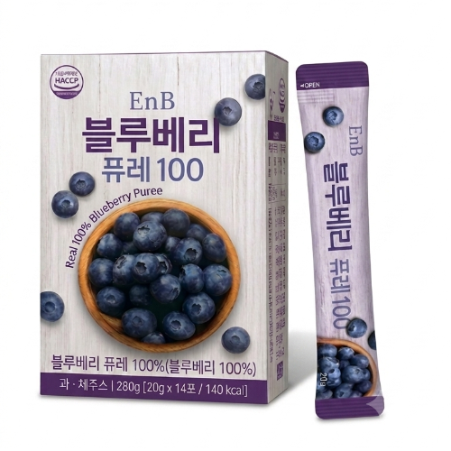 [E앤B] 블루베리퓨레 100 20g x 14포