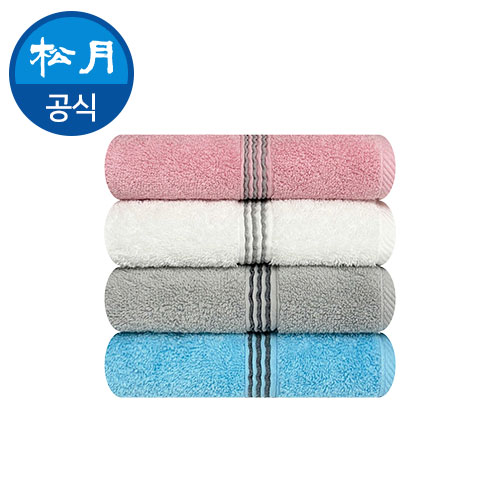 [송월타월] 웨이브38 120g 세면타월 H