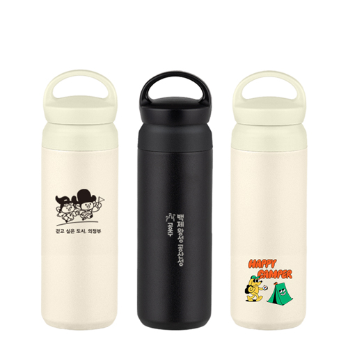 미롬 핸들 파우더 진공 스텐텀블러 500ml