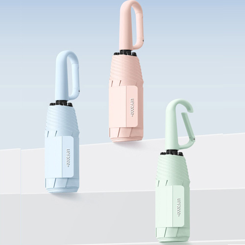 카라비너 와이드 스트랩 5단 경량 양우산