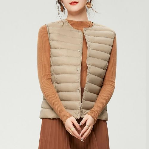 유넥 경량 패딩 조끼