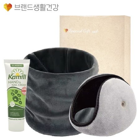 브생건 방한세트 (벨벳 넥워머+카밀 핸드크림+청음 귀마개)