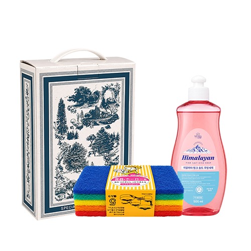[살림어스] 주방세제(500ml)+무지개수세미5p